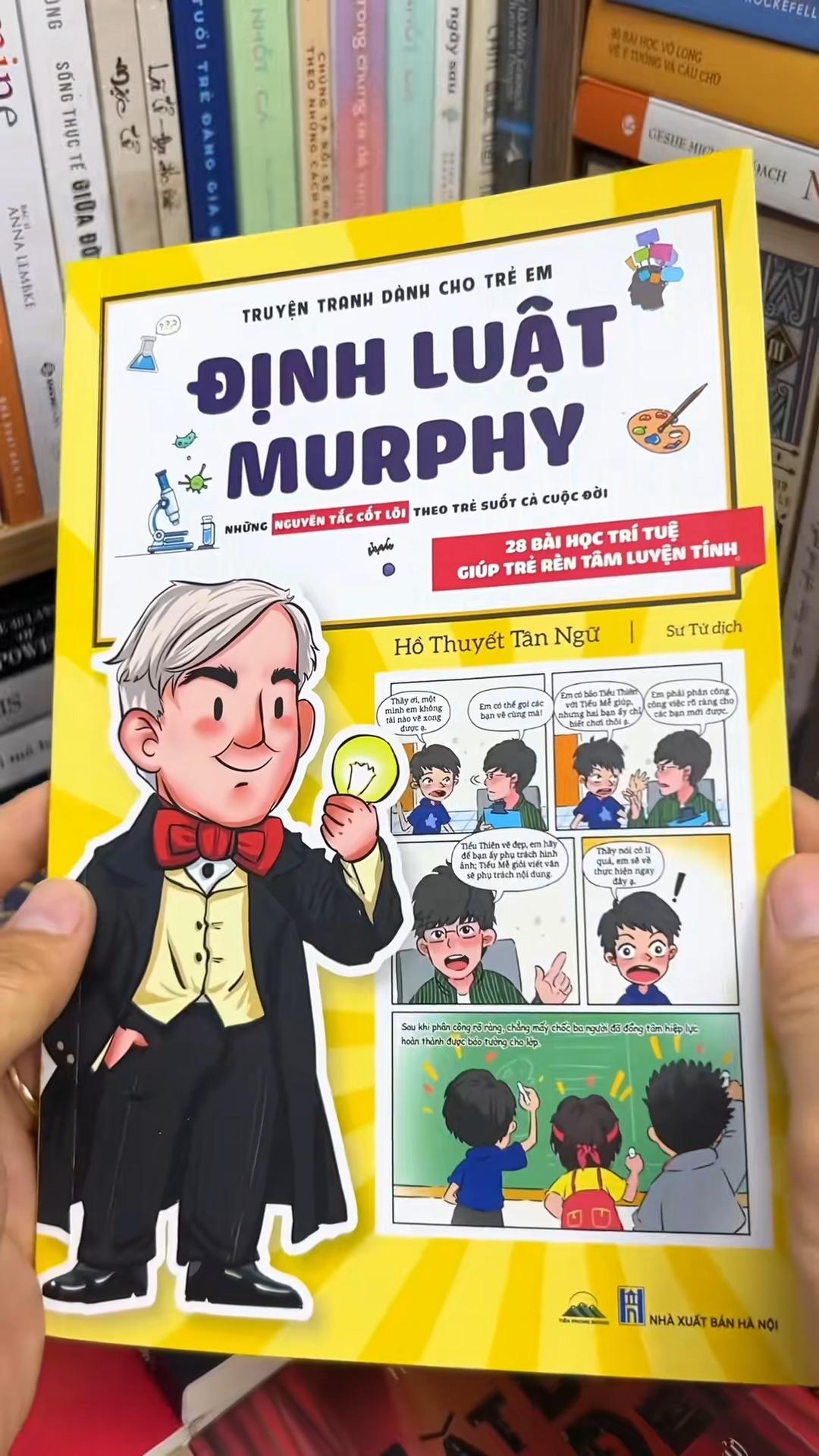 Sách định luật murphy truyện tranh