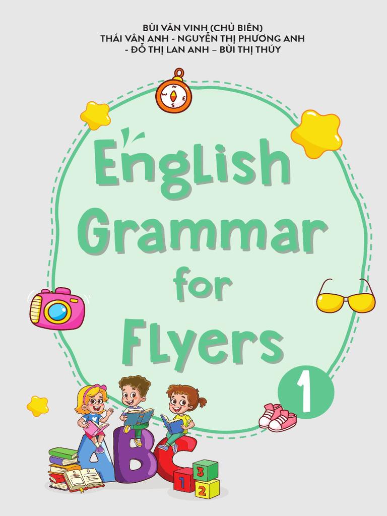 Sách grammar for flyers