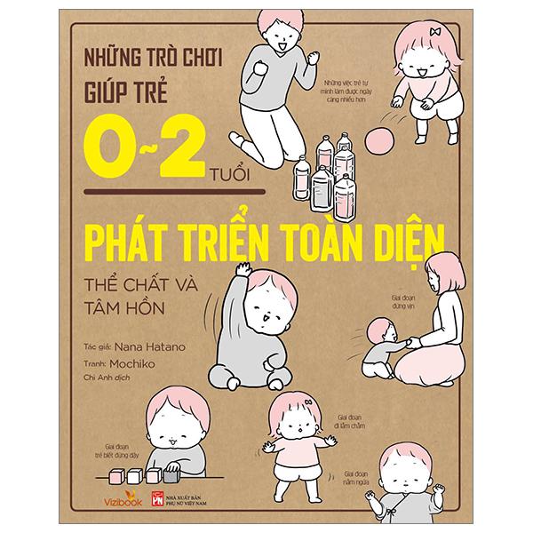 Sách những trò chơi giúp trẻ 0-2 tuổi phát triển toàn diện thể chất và tâm hồn