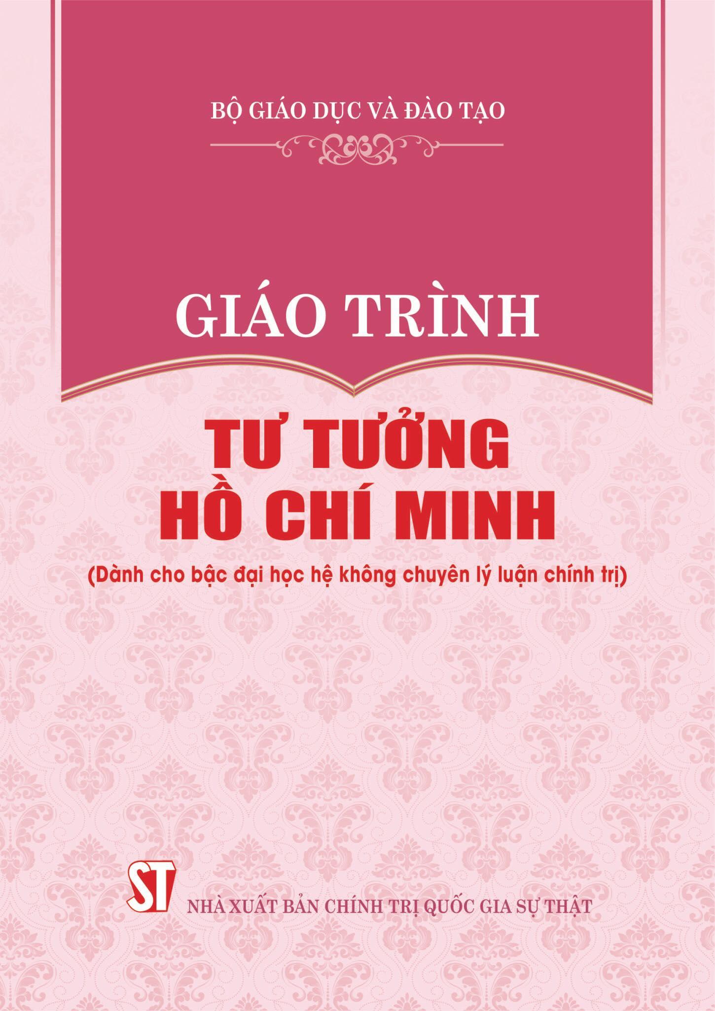 Sách giáo trình tư tưởng hồ chí minh (dành cho bậc đại học hệ không chuyên lý luận chính trị)