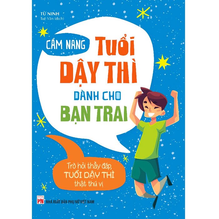 Ảnh bìa Sách cẩm nang tuổi dậy thì dành cho bạn trai