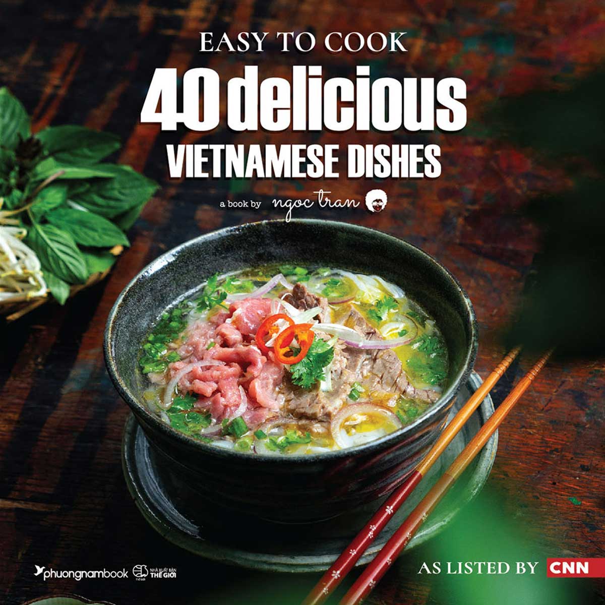 Ảnh bìa Sách Easy to cook 40 delicious vietnamese dishes tái bản 2025