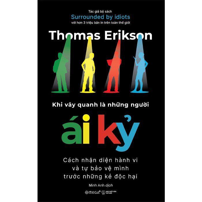 Ảnh bìa Sách khi vây quanh là những người ái kỷ