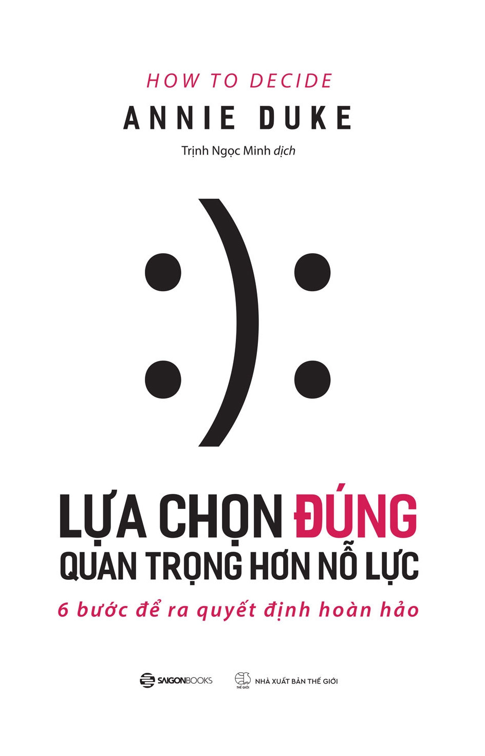 Ảnh bìa Sách lựa chọn đúng quan trọng hơn nỗ lực