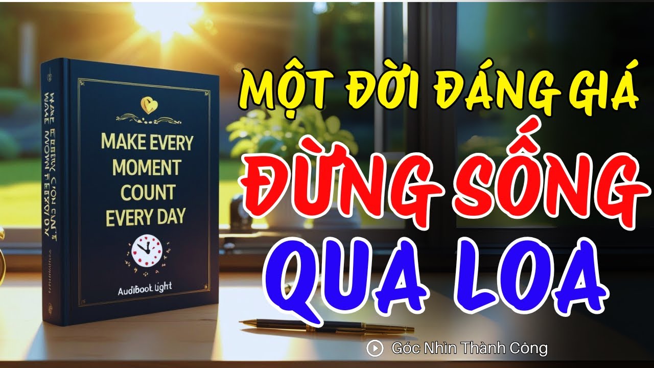 Ảnh bìa Sách một đời đáng giá đừng sống qua loa