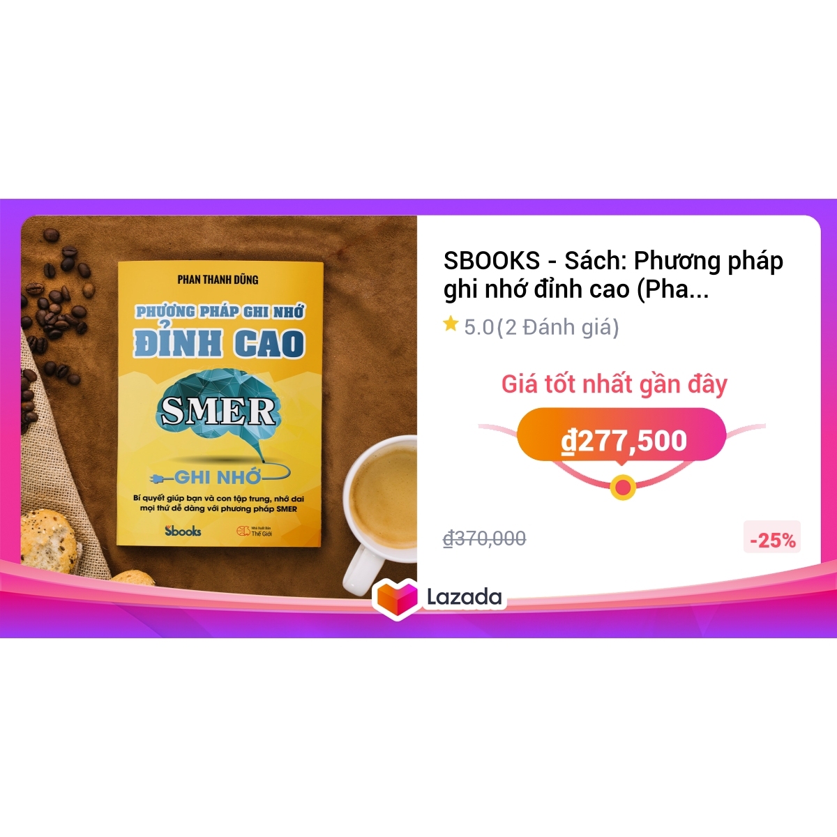 Ảnh bìa Sách phương pháp ghi nhớ đỉnh cao