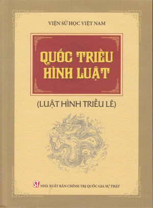 Ảnh bìa Sách quốc triều hình luật