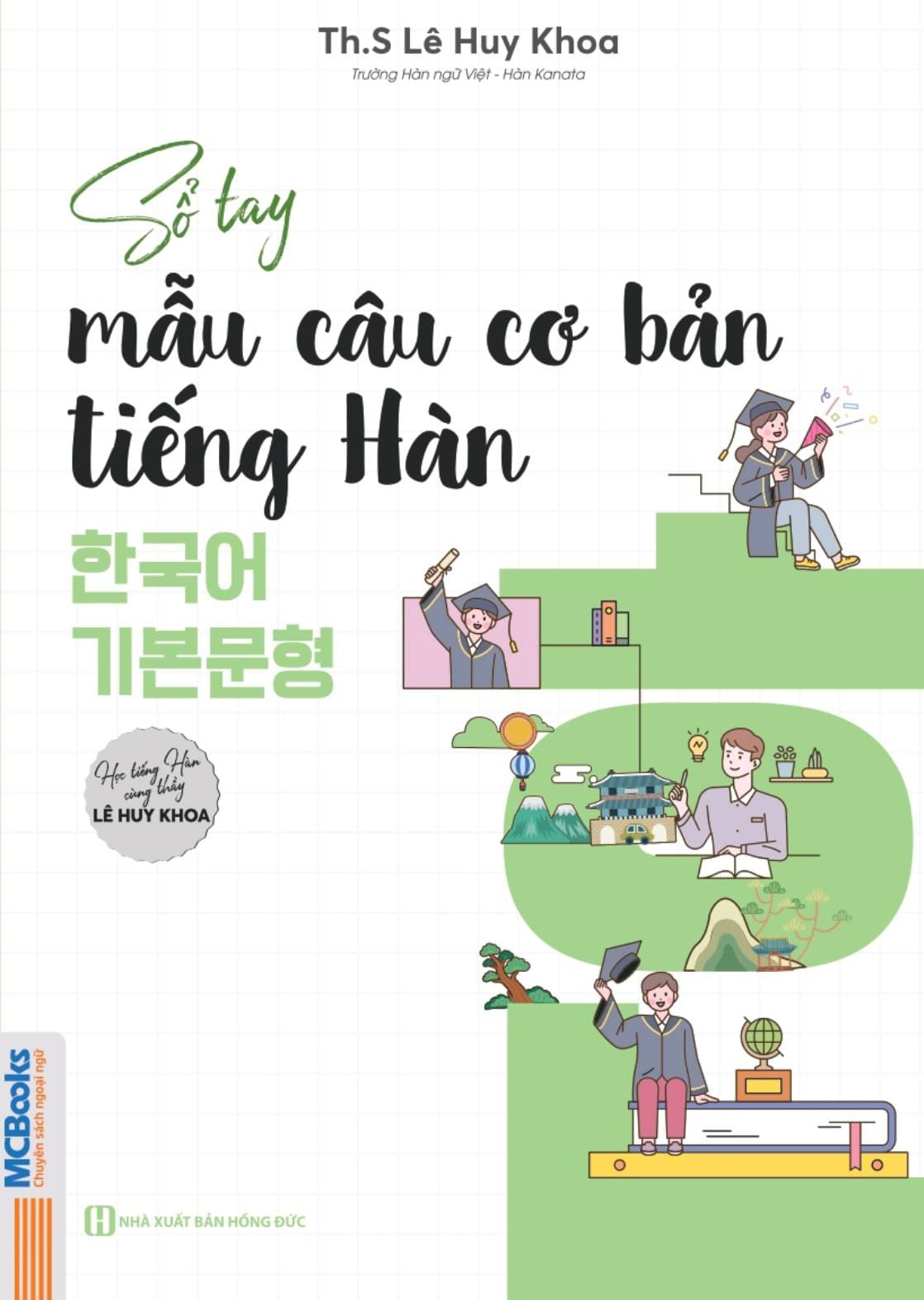 Ảnh bìa Sách Sổ tay mẫu câu cơ bản tiếng Hàn