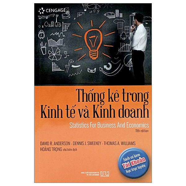 Ảnh bìa Sách thống kê trong kinh tế và kinh doanh