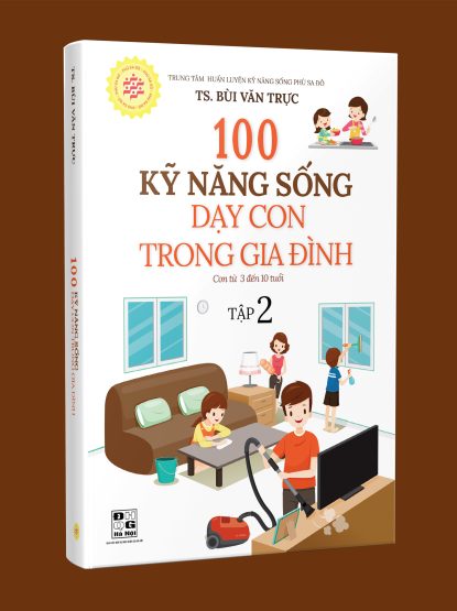 Ảnh bìa Sách Tôi thích 100 kỹ năng sống dạy con trong gia đình tập 1 tập 2
