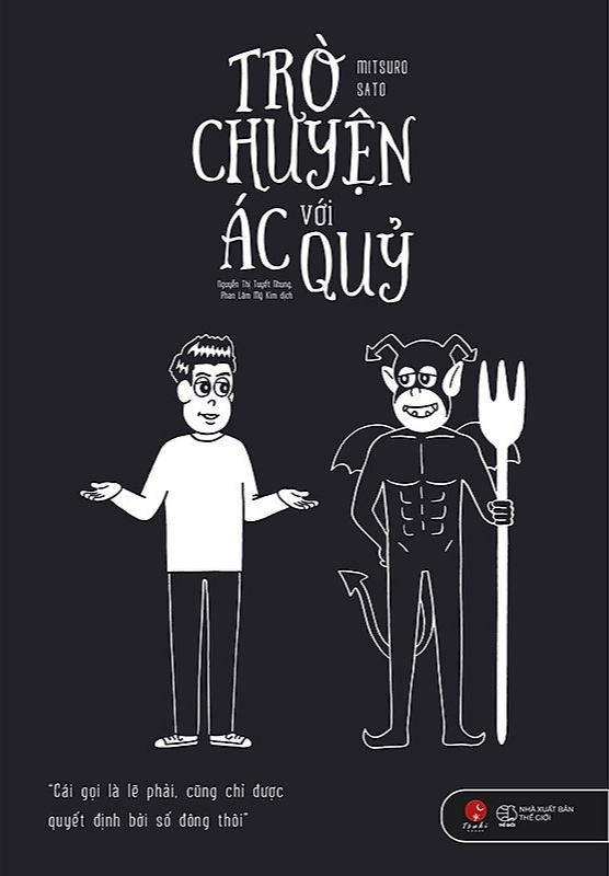 Ảnh bìa Sách trò chuyện với ác quỷ